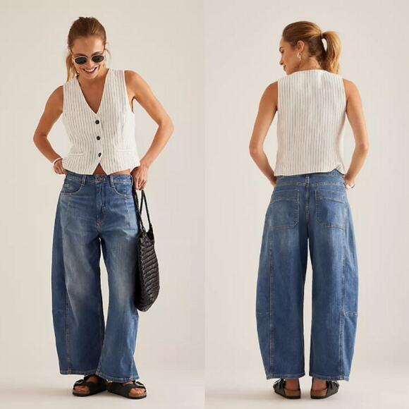 Anthropologie Denim - PILCRO by Anthropologie The Kenna Heritage Barrel Jeans Size 25